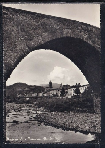Cartolina pontremoli torrente - cartolina,