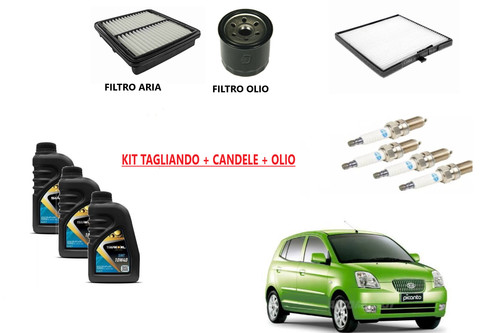 Kit tagliando candele 3lt - +, +3lt