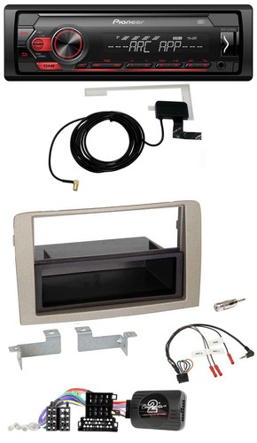 Pioneer 1din usb dab mp3 - pioneer,