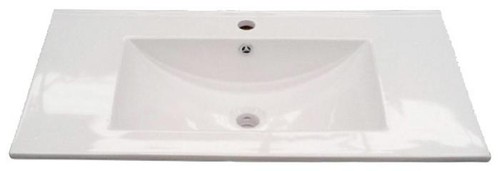 Lavabo ceramica 80x46 per - lavabo,