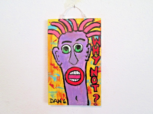 Outsider arte popolare - , dipinto