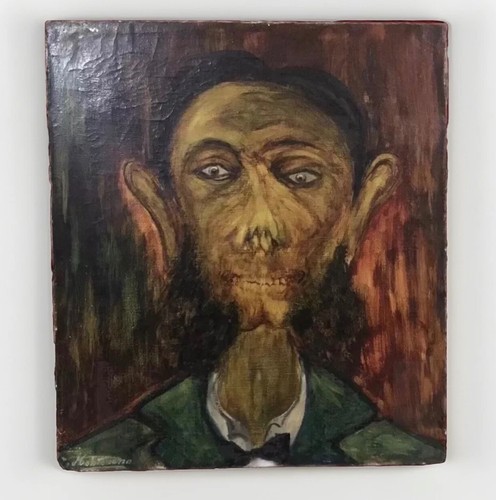 Montesano olio su - , tela