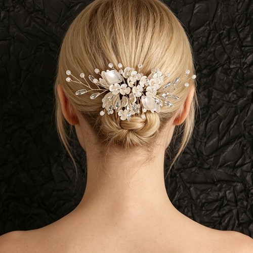 Pettine capelli sposa strass