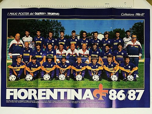 Poster fiorentina 87 - poster,