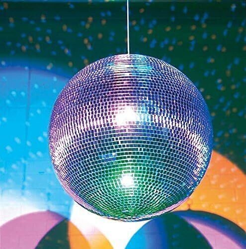 Specchio disco ball argento - specchio,