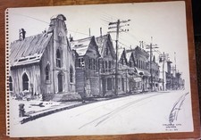 Disegno originale d'epoca 1954