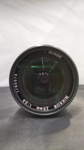 Nikon nikkor 28mm - f/3.5, camera
