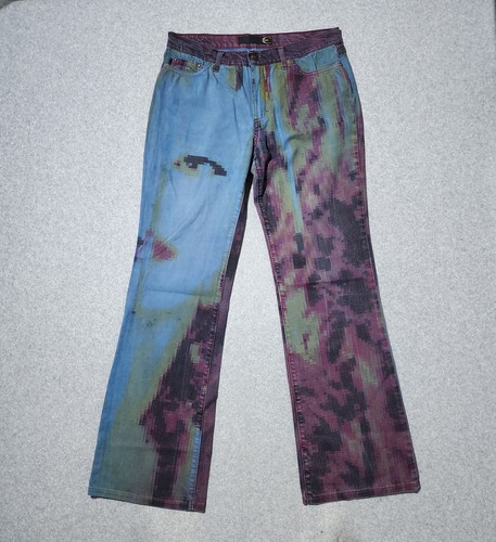 Jeans roberto cavalli stampa - jeans,