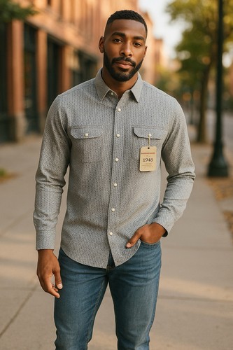 Camicia abbottonata resistente