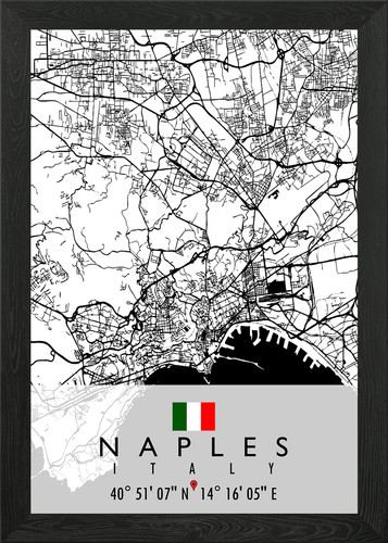 Mappa napoli italia - mappa,