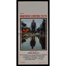 locandina FANTOZZI CONTRO TUTTI paolo villaggio neri parenti fracchia B178