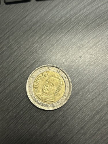 Moneta due euro rara - da,