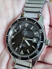Watch vintage yema skin diver automatic