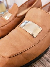 Mocassini Gucci donna beige 37.5