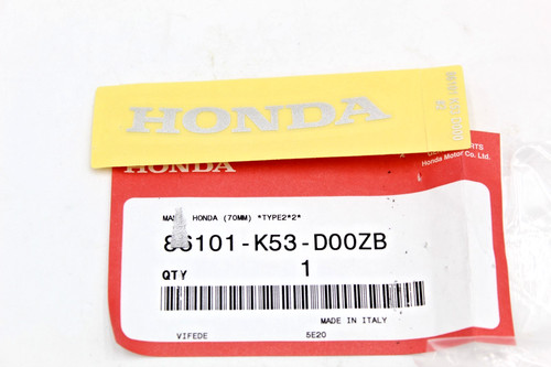 Honda adesivo grigio - honda,