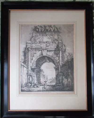 Antica acquaforte 1819 luigi - acquaforte,
