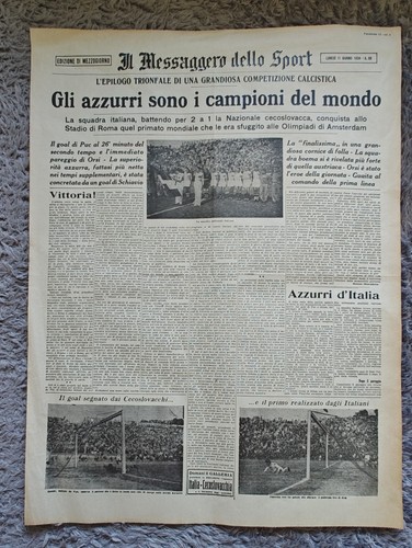 Giornale messaggero sport - giornale,