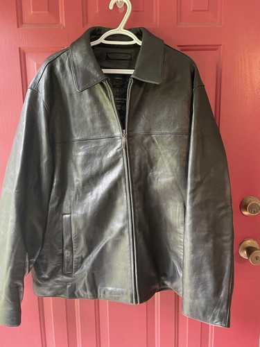 Giacca pelle uomo claiborne - giacca, di