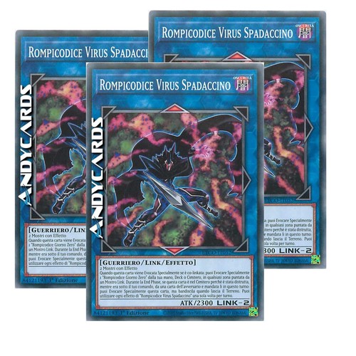 Rompicodice virus spadaccino - virus,
