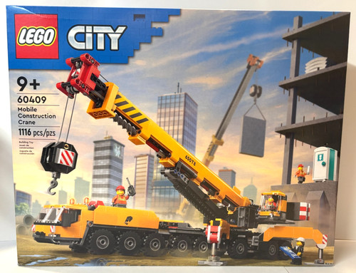 Mobile construction crane lego - mobile,