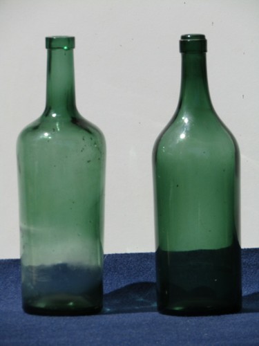 Antiche bottiglie in vetro - 2,