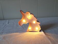 Mini Luce Decorativa Unicorn lampada per bambini camera comodino notturna