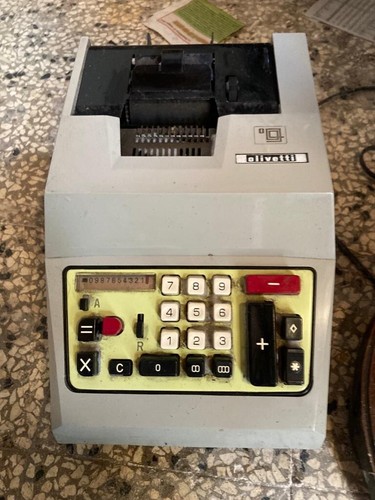 Calcolatrice olivetti divi - calcolatrice,