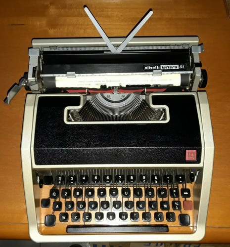 Olivetti lettera macchina - lettera,