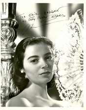 Foto d'epoca firmata attrice italiana Marisa Pavan
