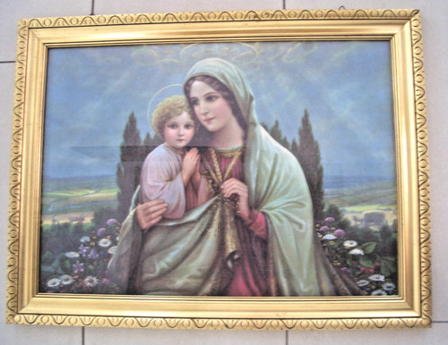 Heiligenbild schlafzimmerbild - heiligenbild,