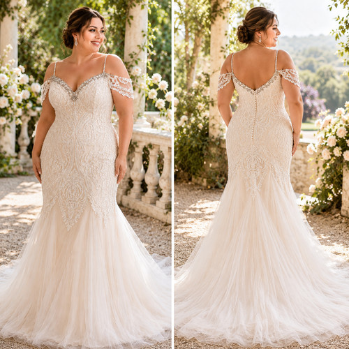 Abito sposa sirena in - abito, da