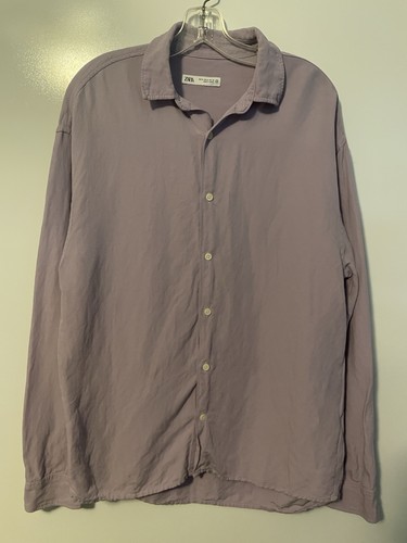 Camicia uomo zara lino - camicia, in