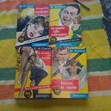 Serie Gialla  Garzanti  Fotografia Rivelatrice  Le Vacanze Del Bandito  La Morte