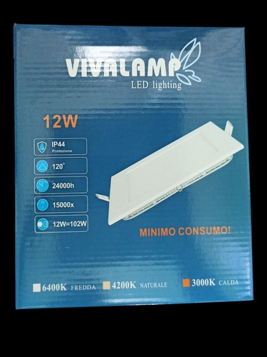 Vivalamp led panel light 12w - vivalamp,