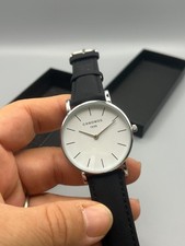 Orologio Uomo CHRONOS particolarità senza lancetta secondi cinturino pelle nero