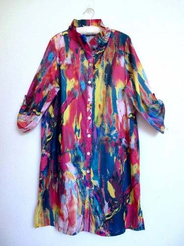 Abito camicia palette - camicia, pittore