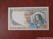 Banconota rara prova - , euro