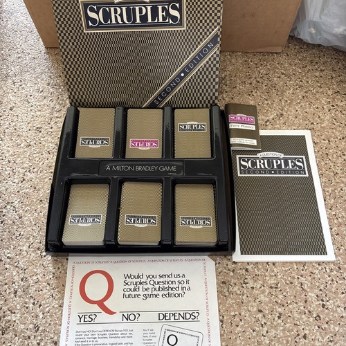 Question scruples seconda - of,