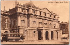 Milan Antique Postcard Teatro