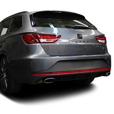 Striscia posteriore D026 rossa per Seat Leon 5F ST Style Cupra FR adesivo pannello posteriore