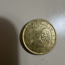 moneta 50 centesimi del anno 2000 rara