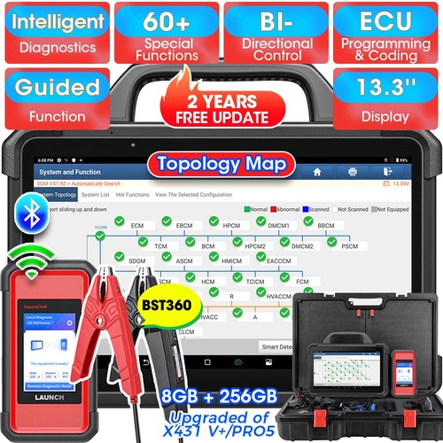 Launch x431 pad vii obd2 - 7,