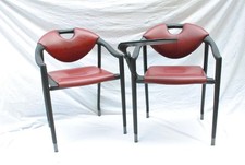 POLTRONA FRAU Vintage Conference AUDIENTIA Perrotti Dissociati ORIGINAL '80 