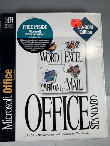 Vintage microsoft office 2 - vintage,