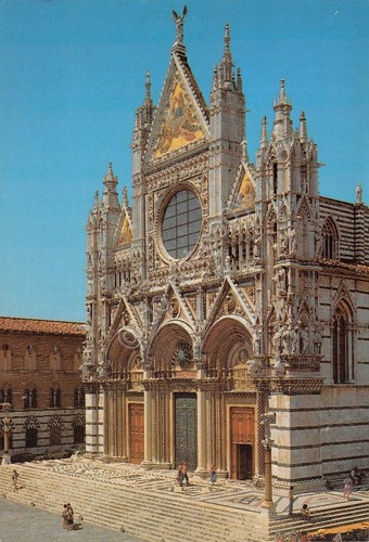 Cartolina siena cattedrale - cartolina,