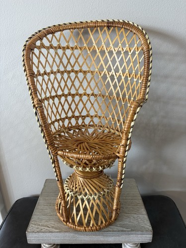 Mini sedia pavone vintage