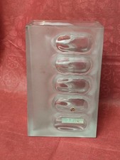 Vaso Cristallo Frost anni 70
