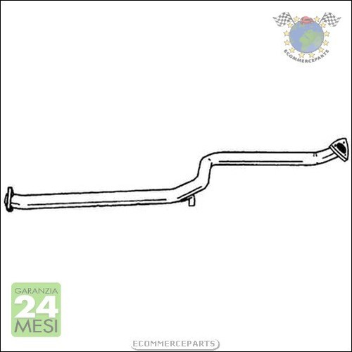 Tubo marmitta collettore sigam - tubo,