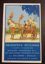 1925 primavera siciliana - carretto siciliano (illustratore Pennetta)