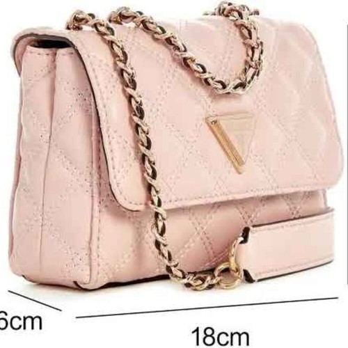 Borsa donna guess piccola rosa